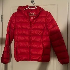 The little puff Packable down jacket